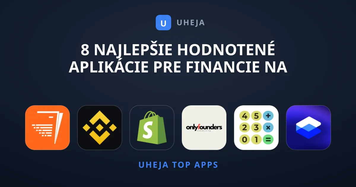 8 Najlepšie Hodnotené Aplikácie pre Financie na Mobil