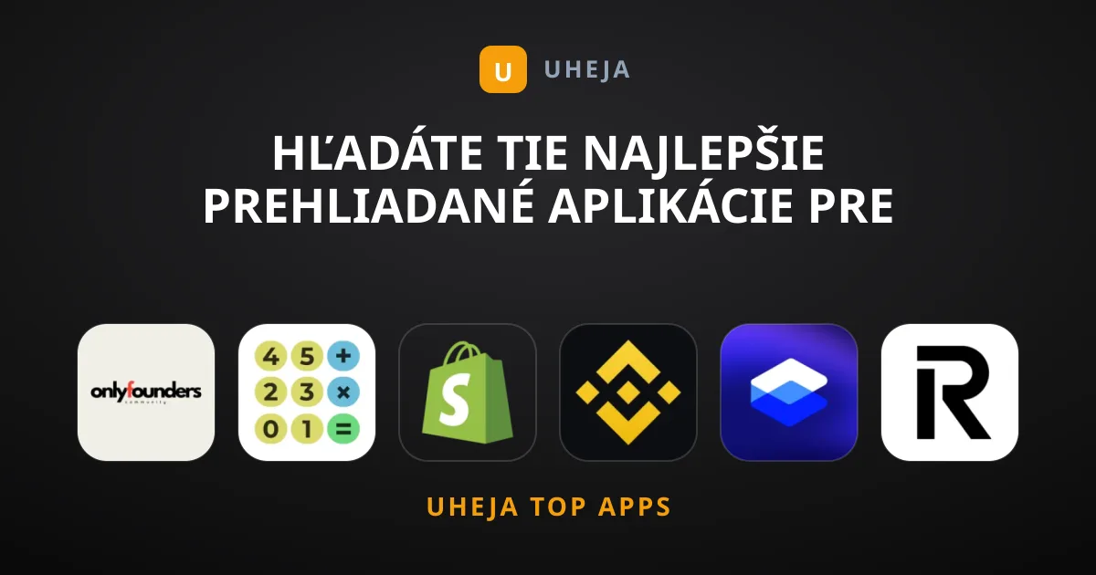 Hľadáte tie najlepšie prehliadané aplikácie pre Financie?